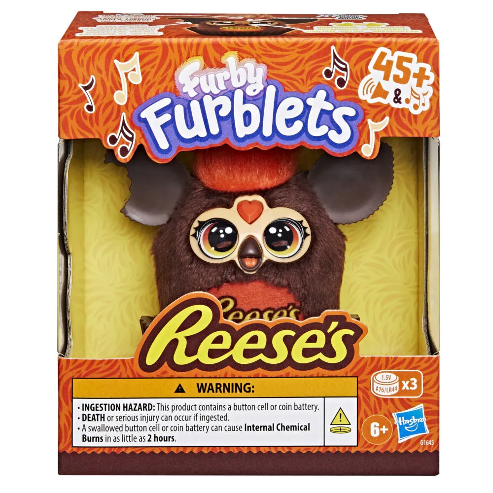Hasbro Furby Furblets REESE'S Fıstık Ezmeli Kek Peluş Oyuncak