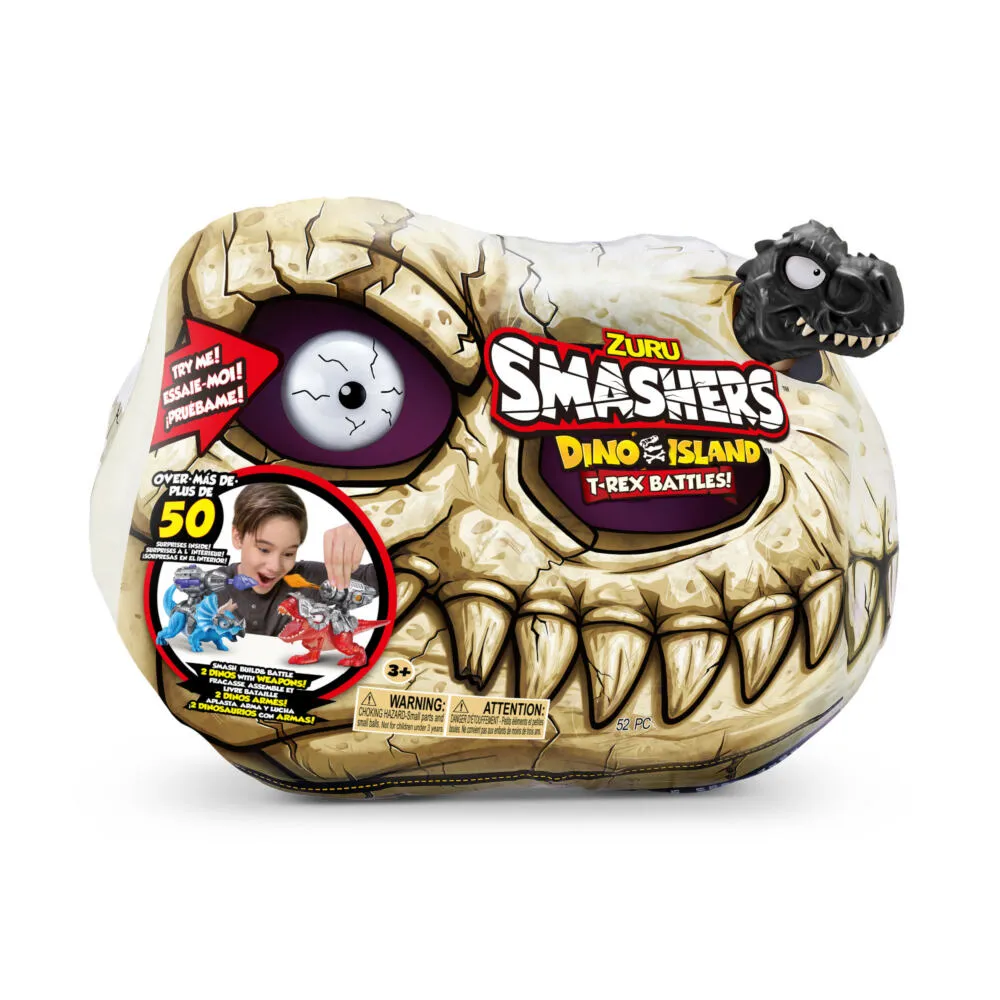 ZURU Smashers 74102 Dinozor 50 Parça Oyuncak Figür Thumbnail 5