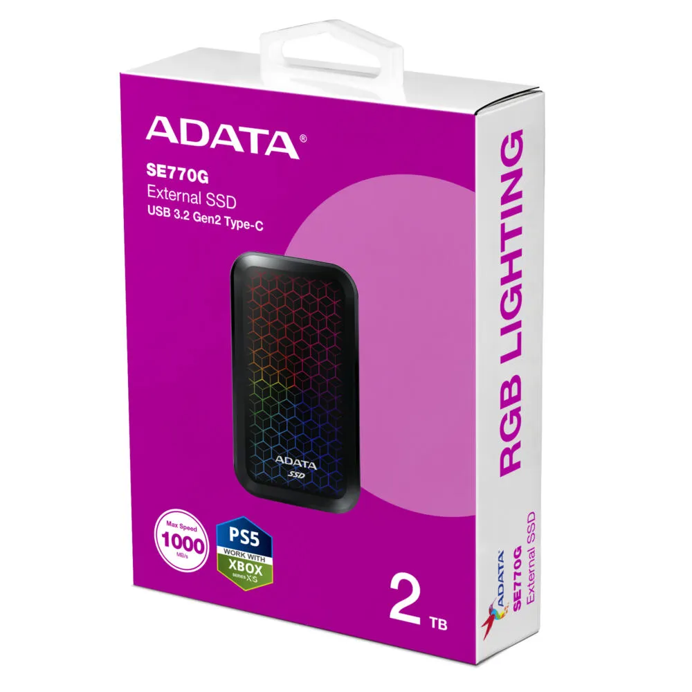 ADATA SE770G ASE770G-2TU32G2-CBK 2 TB SSD Thumbnail 13