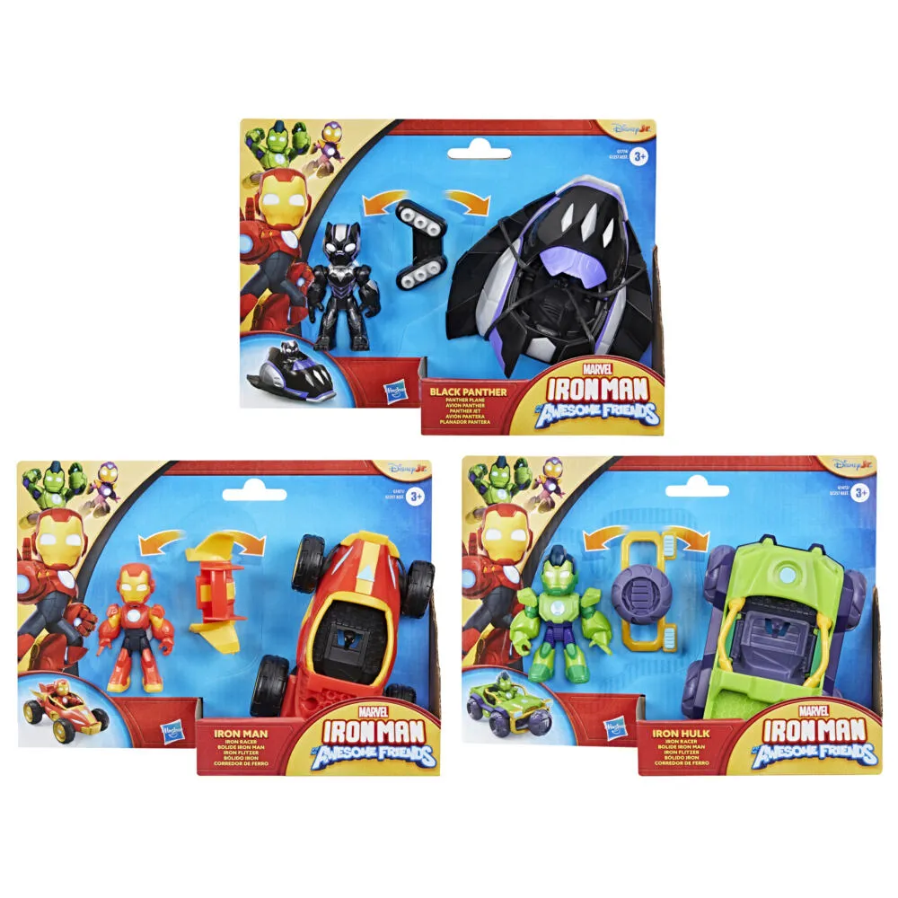 Hasbro Marvel Iron Man ve Muhteşem Arkadaşları Oyuncak Paketi Peluş Oyuncak