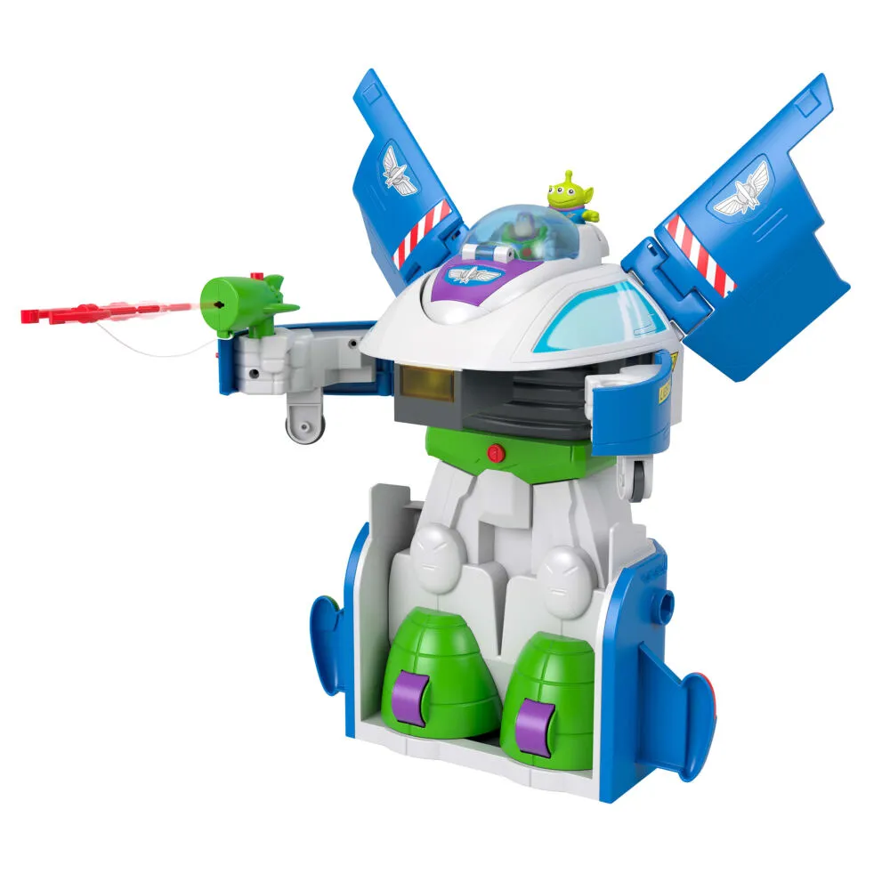 Fisher-Price Imaginext JKW48 transformer oyuncak Thumbnail 5