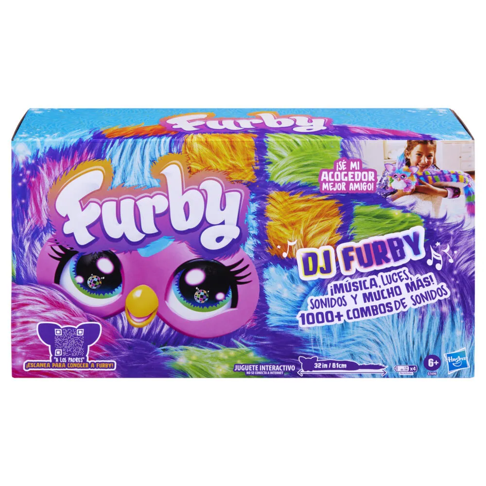Hasbro Furby DJ Neon Yıldız Peluş Oyuncak