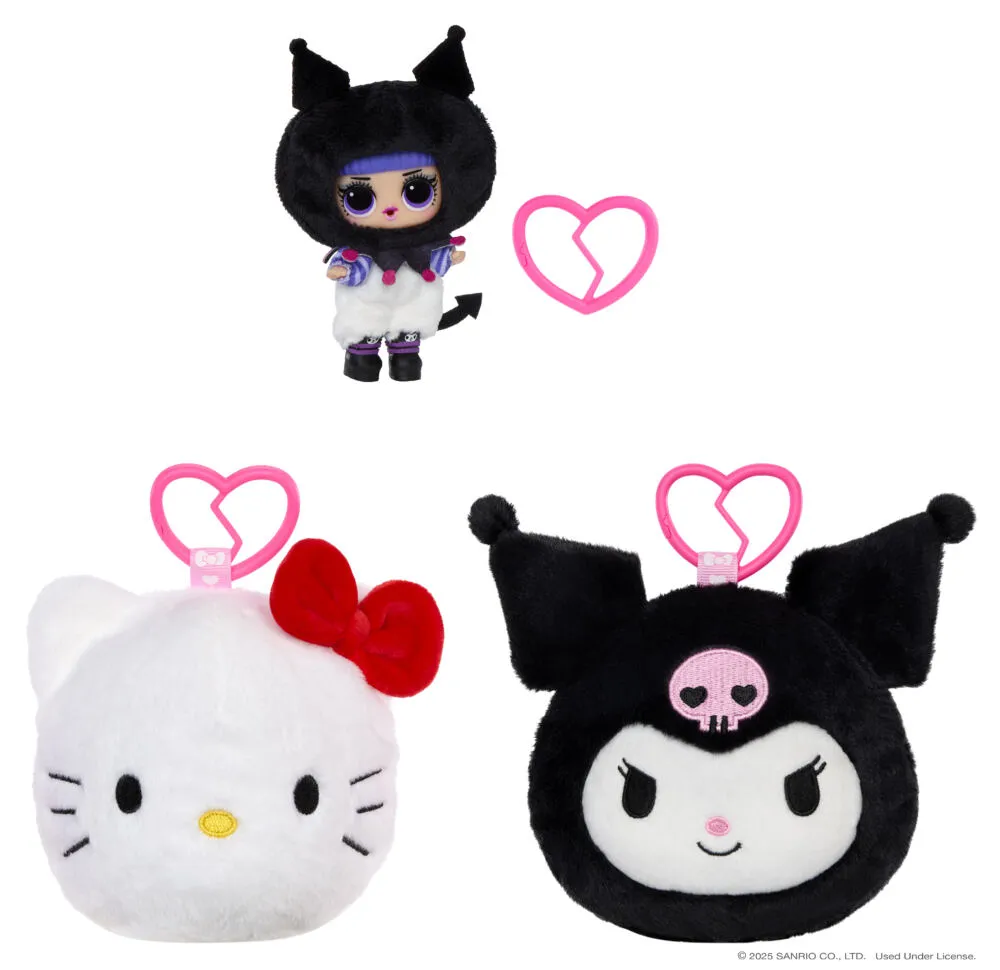 MGA Entertainment L.O.L. Surprise! Loves Hello Kitty Reversible Plush Surprise Thumbnail 3