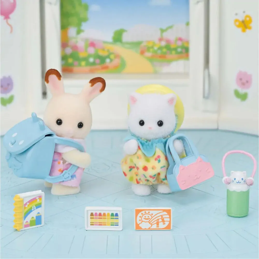 Sylvanian Families 5747 Kedi, Tavşan 9 Parça Oyuncak Figür Thumbnail 5