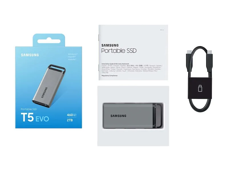 Samsung T5 EVO MU-PM2T0G/WW 2 TB SSD Thumbnail 2