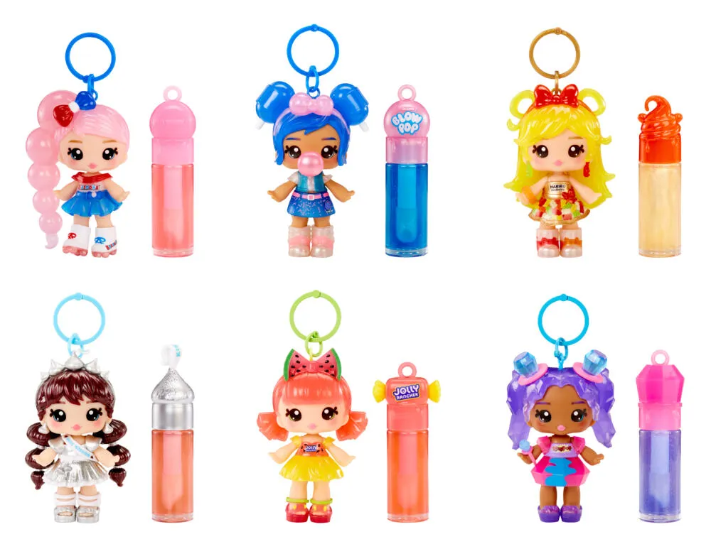 MGA Entertainment Yummiland Lip Gloss Doll- Licensed Sweets- Jolly Ranchers 546023-EUC Oyuncak Bebek Thumbnail 9
