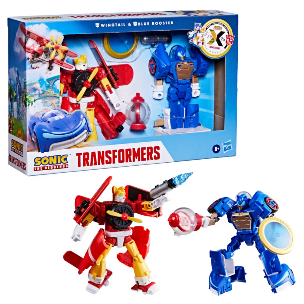 Hasbro Collaborative Sonic the Hedgehog x Transformers Wingtail & Blue G07135L0 Thumbnail 4