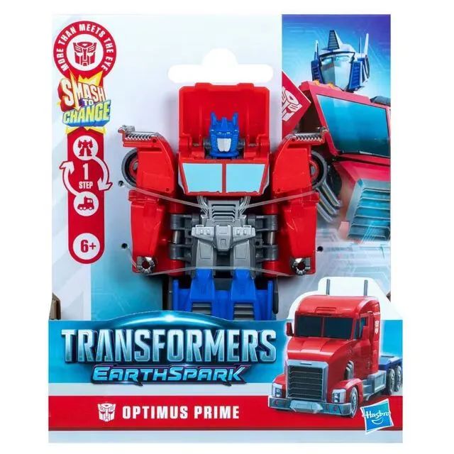 Hasbro Transformers 1-Step Smash Changers Optimus Prime G09945X0 Thumbnail 2