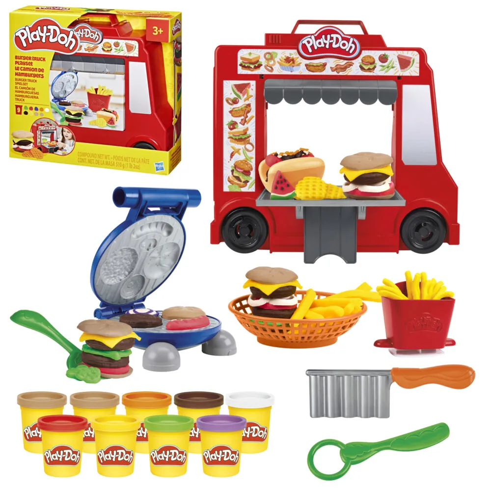 Play-Doh Burger Kamyonu Oyun Seti Thumbnail 2