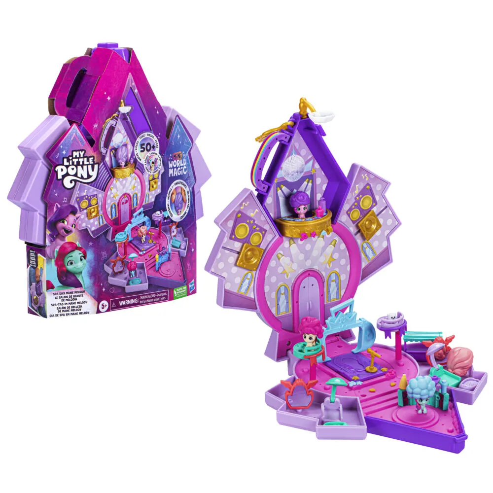 Hasbro My Little Pony Mini World Magic Spa Day Mane Melody F67965L0 Thumbnail 10