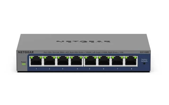 NETGEAR GS108Ev4 GS108E-400EUS Thumbnail 4