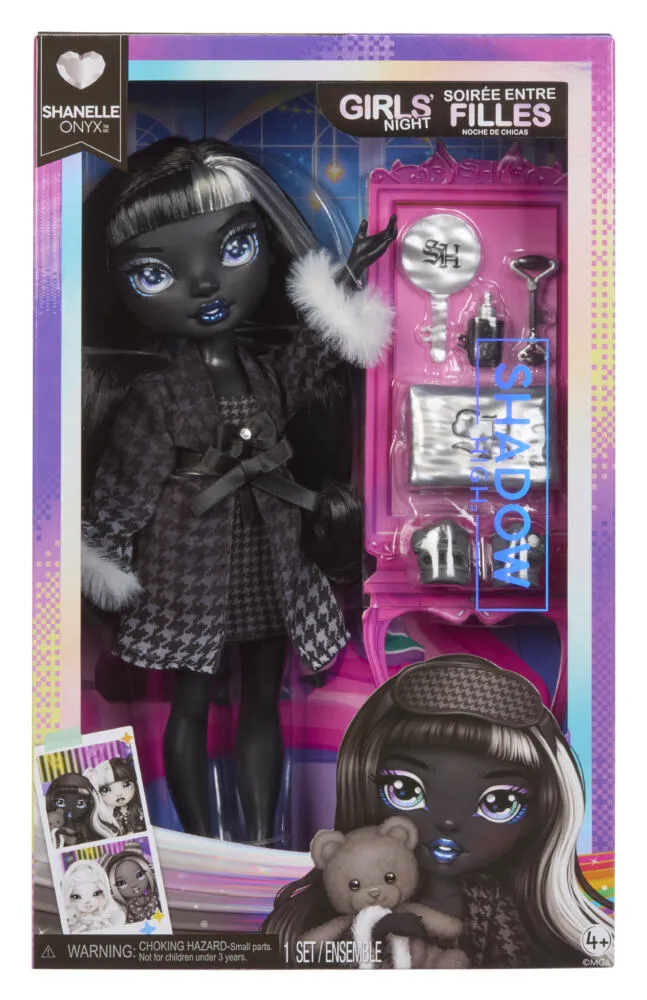 Rainbow High Shadow High Fashion Doll Girls' Night - Shanelle (black hair) 597872 Thumbnail 3