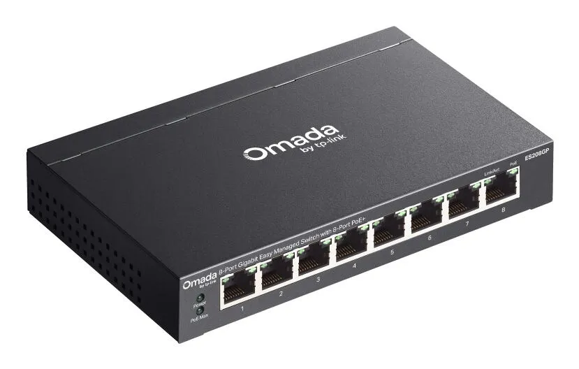 TP-Link Omada ES208GP Thumbnail 5