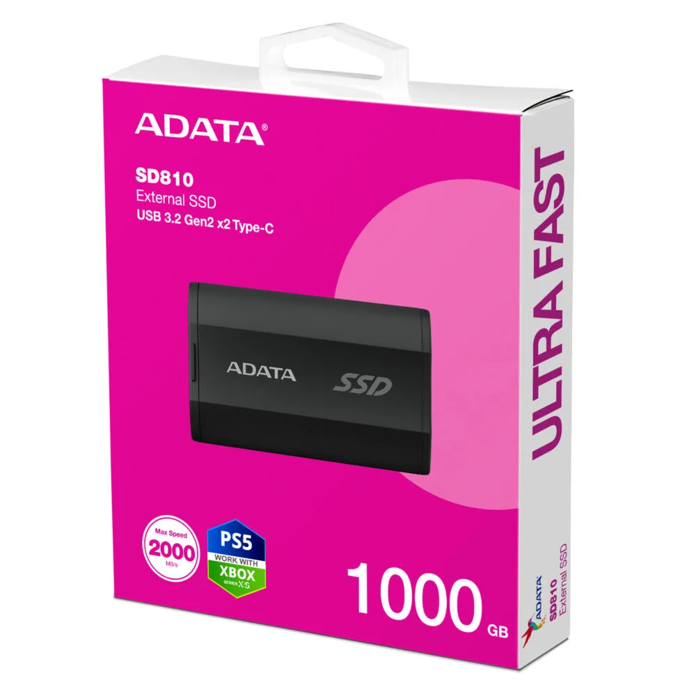 ADATA SD810-1000G-CBK 1 TB SSD Thumbnail 10