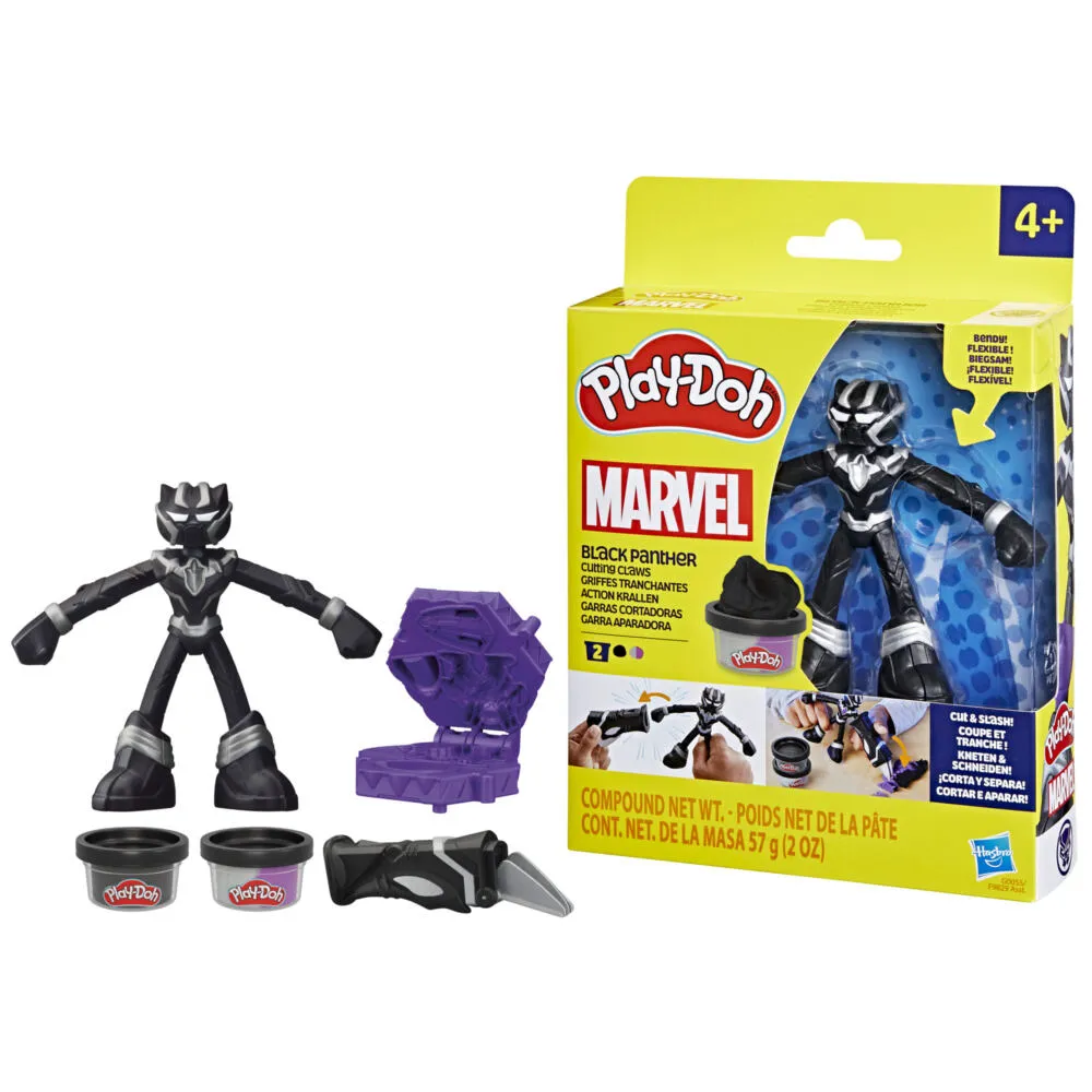 Play-Doh Marvel Black Panther Cutting Claws G00555X0 Thumbnail 4