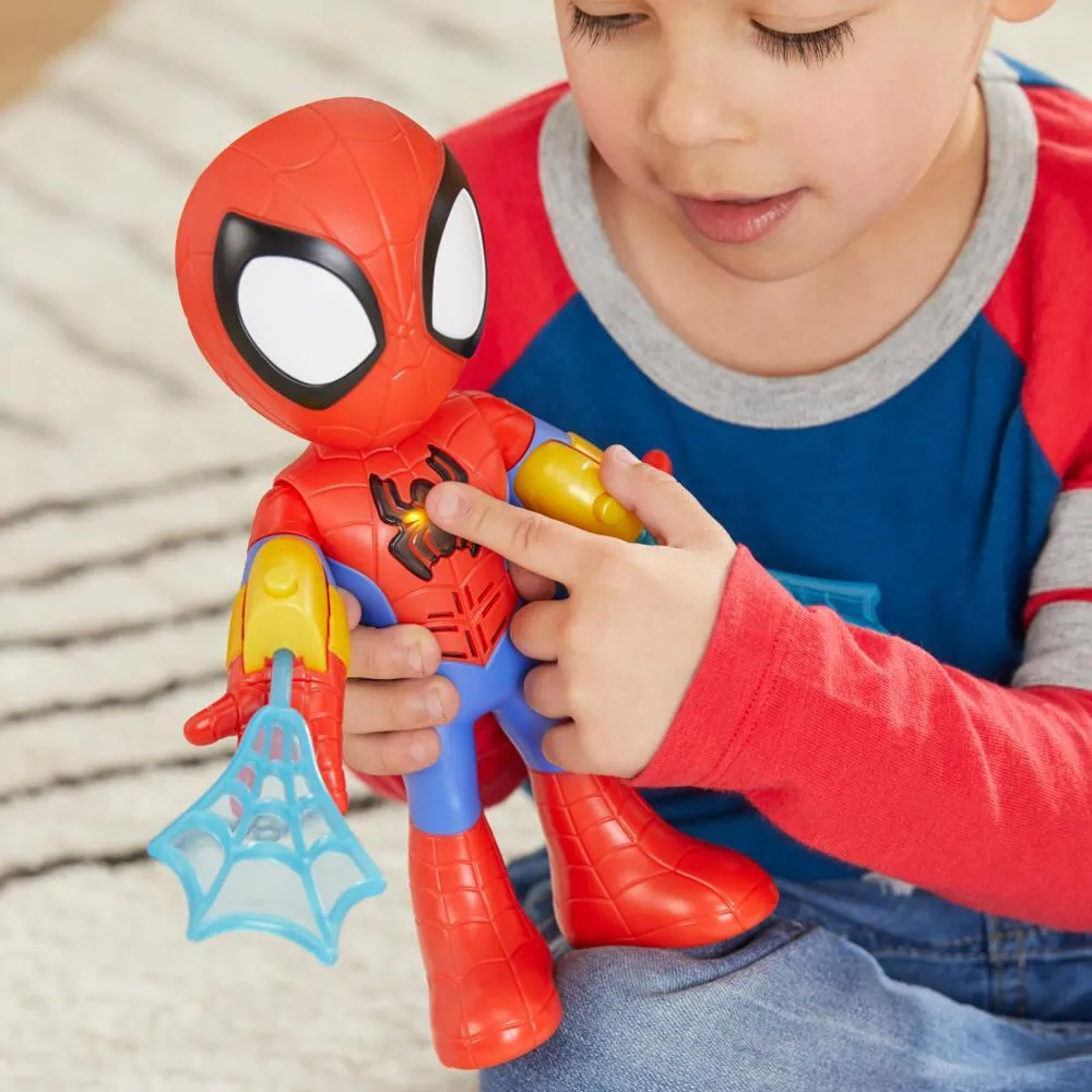 Hasbro Marvel Spidey and His Amazing Friends Electronic Suit Up Spidey F83175L0 Thumbnail 14