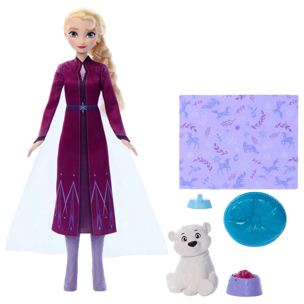 Mattel Disney Frozen JFG16 Elsa Oyuncak Bebek Thumbnail 7
