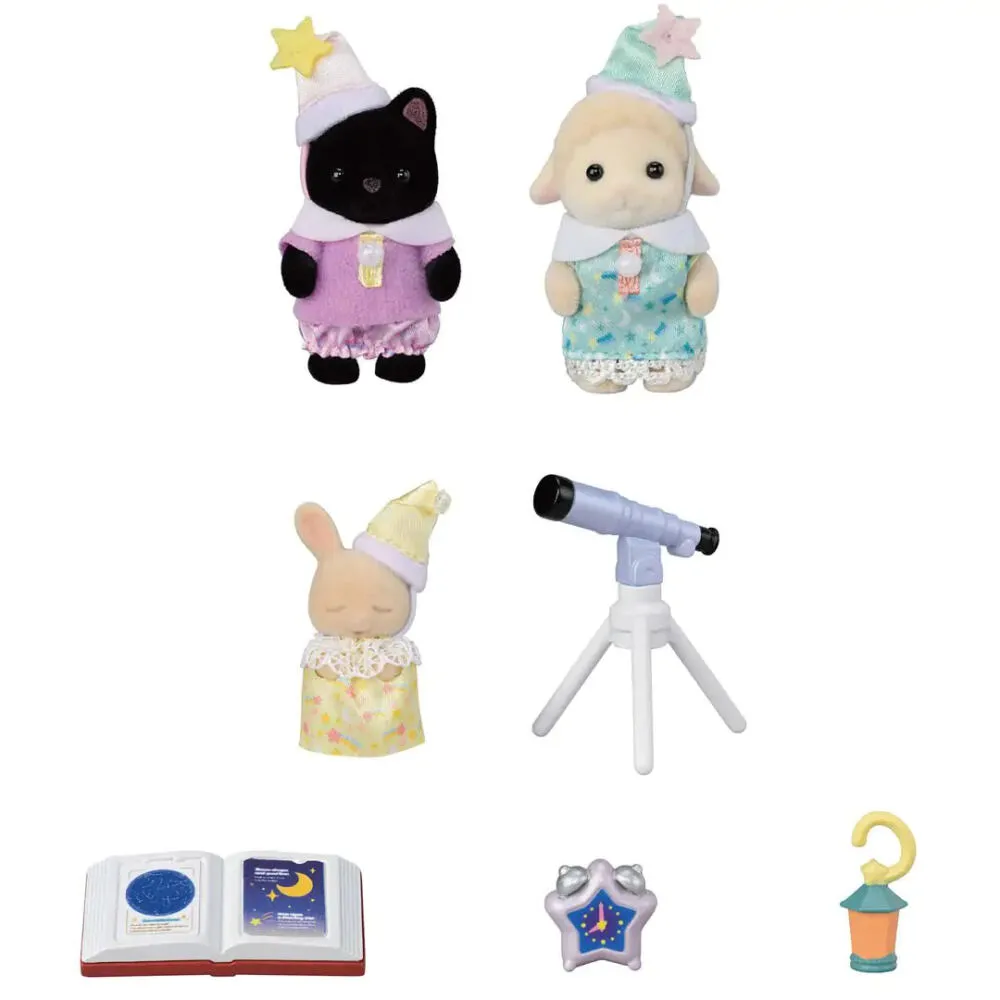 Sylvanian Families 5750 Kedi, Tavşan 7 Parça Oyuncak Figür Thumbnail 8