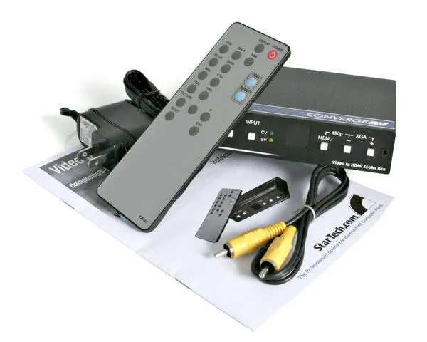 StarTech.com Converge A/V Scaler / Converter VID2HDMITV Thumbnail 9