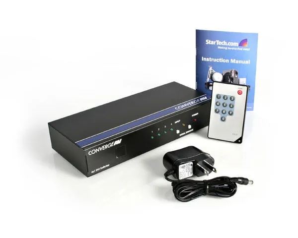 StarTech.com Converge A/V 4 to 1 DVI VS410DVIR Thumbnail 8