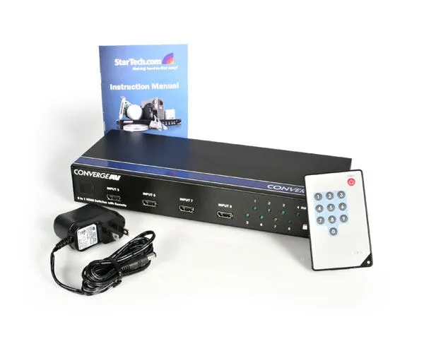 StarTech.com Converge A/V 8 to 1 HDMI VS810HDMIR Thumbnail 8