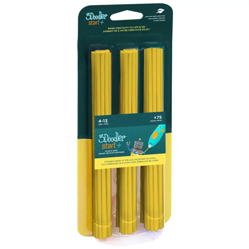 3Doodler 3DS-ECO04-YELLOW-75 3D Baskı Malzemeleri