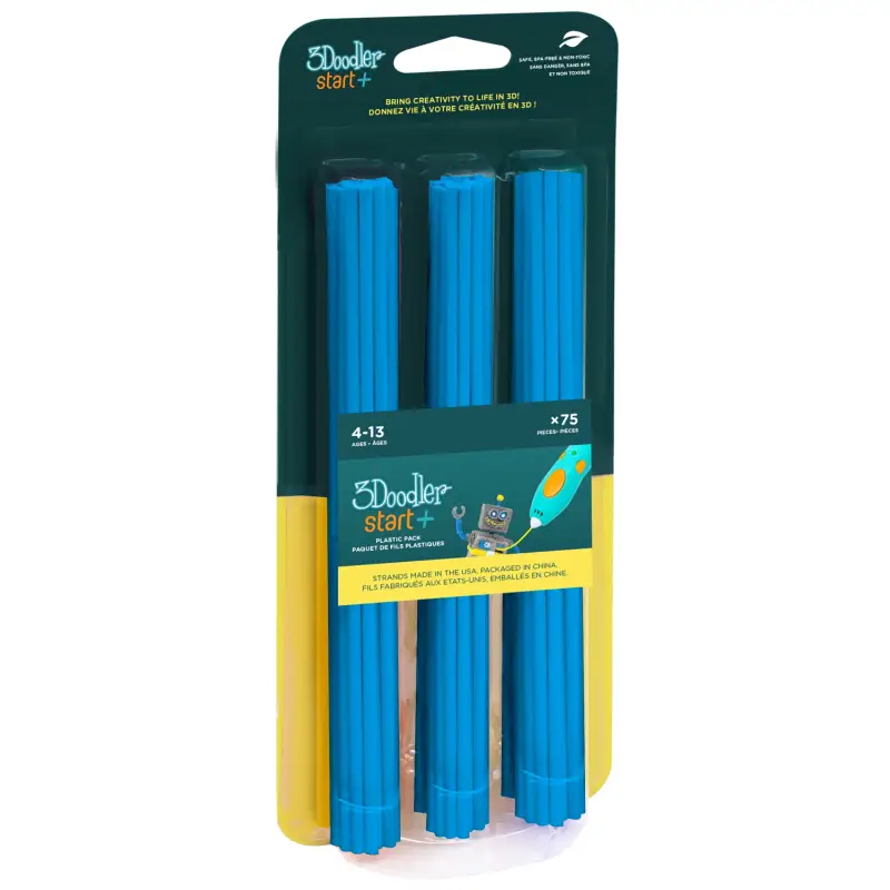 3Doodler 3DS-ECO05-BLUE-75 3D Baskı Malzemeleri
