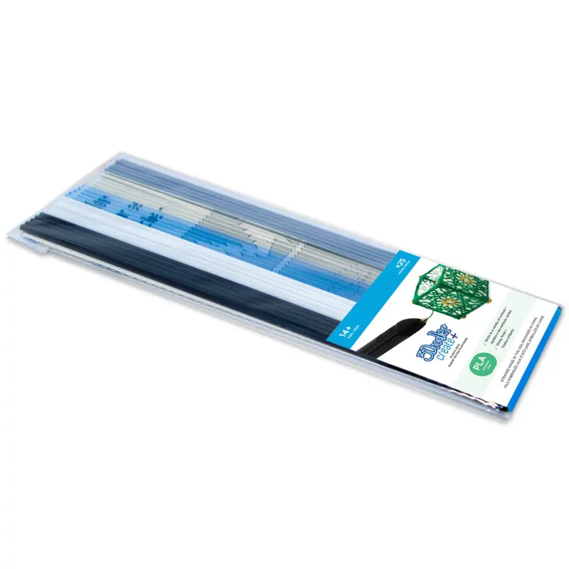 3Doodler CREATE FILAMENT PLA 5 COLORS PL-MIXNEW1 3D Baskı Malzemeleri