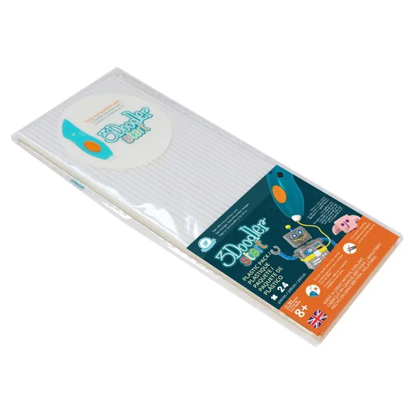 3Doodler ECO01 3DS-ECO01-WHITE-24 3D Baskı Malzemeleri