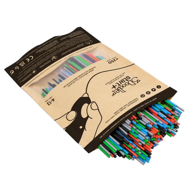 3Doodler Primary Pow Mixed Bag 250 3DS-ECO-MIX2-250 3D Baskı Malzemeleri