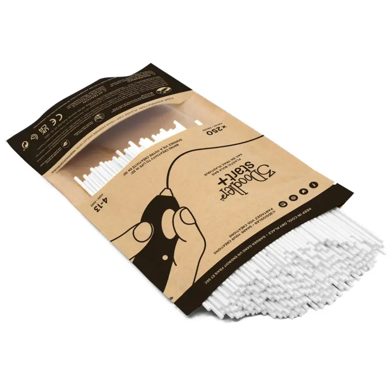 3Doodler White Bulk Bag 250 Strand 3DS-ECO01-WHITE-250 3D Baskı Malzemeleri