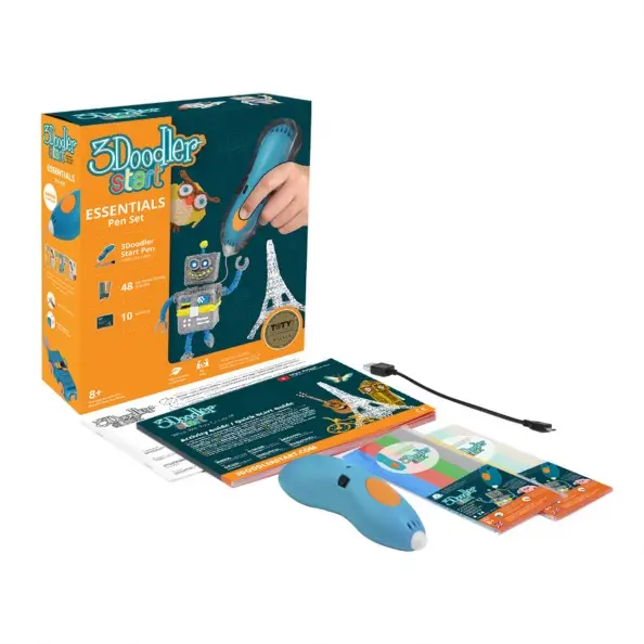 3Doodler Yellow Bulk Bag 250 Strand 3DS-ECO04-YELLOW-250 Thumbnail 4