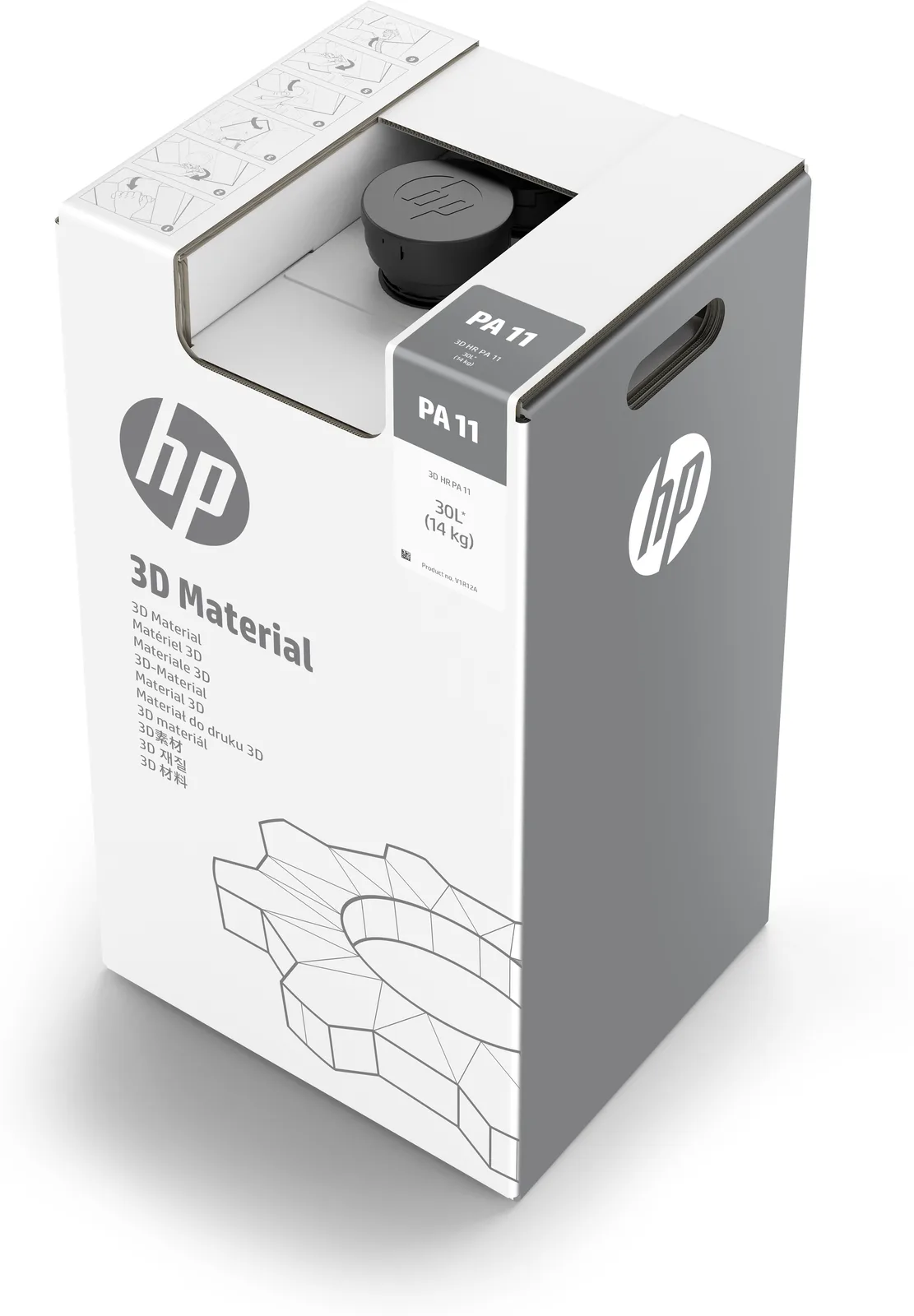 HP 3D High Reusability PA 11 30L (14 kg) V1R12A 3D Baskı Malzemeleri
