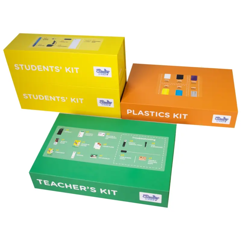 3Doodler MINT Schulset Create+ Learning 3D Drucker-Stift 3 mm 8CPSHAEUED 3D Kalemle