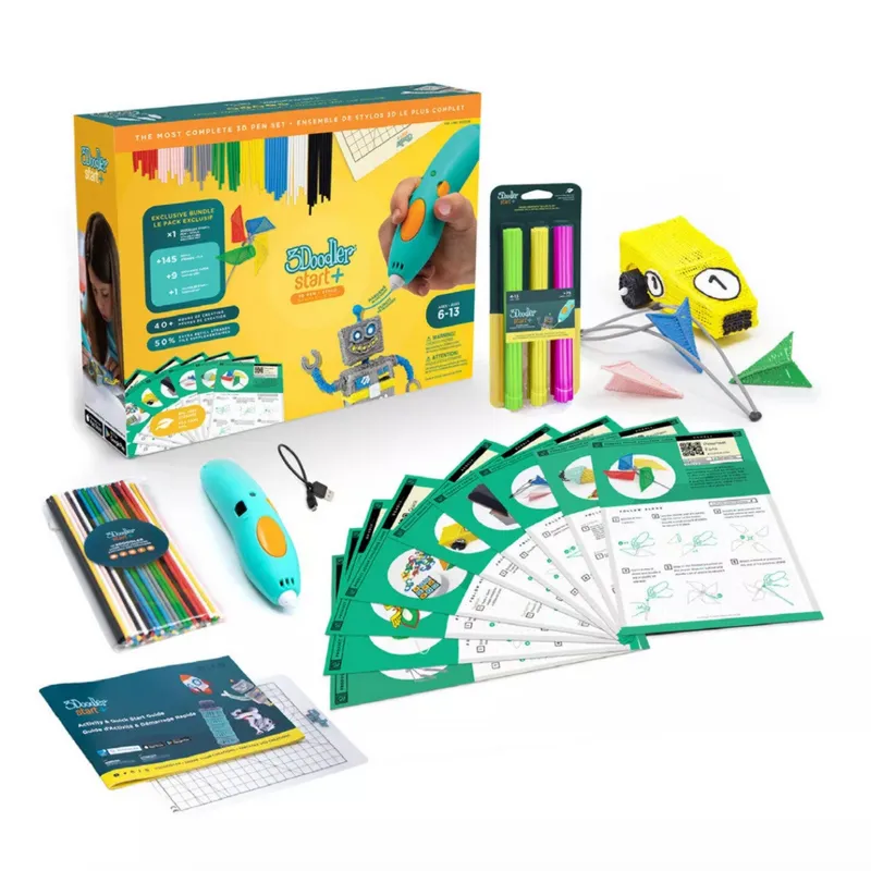 3Doodler Start Plus Costc komplektas rozszerzony SPLUS-COSTC 3D Kalemle
