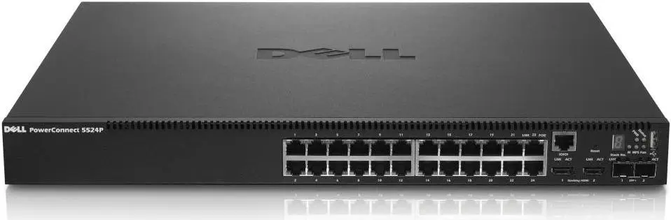 DELL PowerConnect 5524P 210-34475-5P8M Ağ Anahtarları