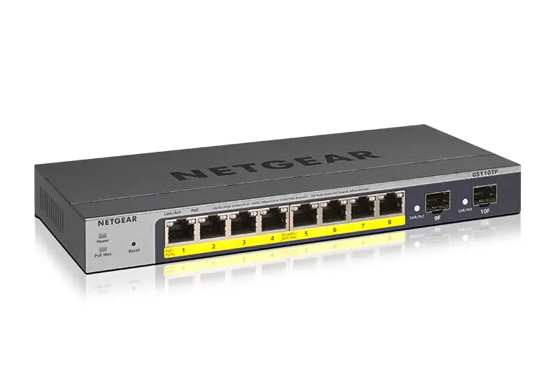 NETGEAR GS110TP-300AJS Ağ Anahtarları