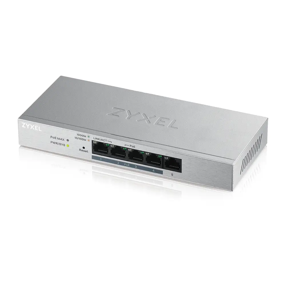 Zyxel GS1200-5HP v2 GS1200-5HPV2-GB0101F Switch