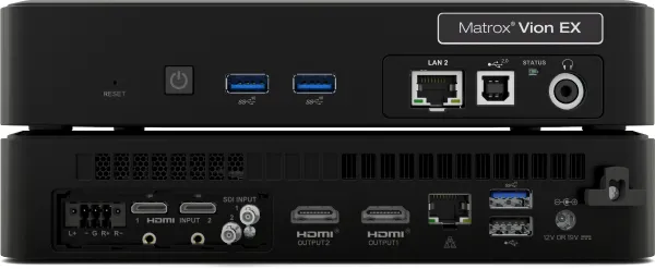 Vion EX IP Video Gateway. 2x 12G SDI, 4x HDMI (2x Input, 2x Output), 1x 2.5Gpbs RJ45, 1x 1Gpbs RJ45, 1 x Balanced Audio. 2 YR WTY VION-EXY-UA Ağ Geçitleri & Denetleyicile