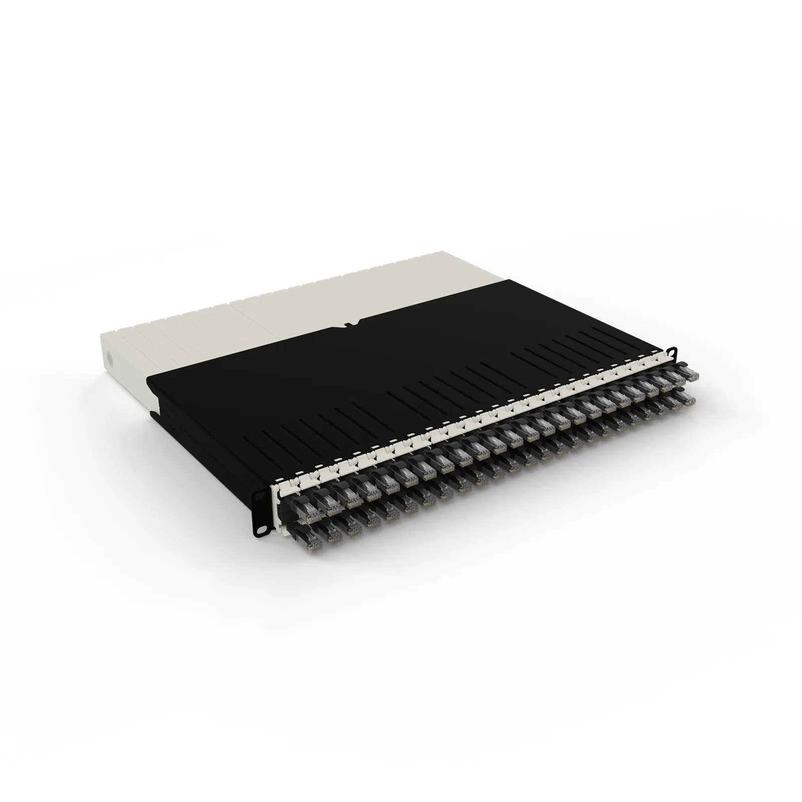 PATCHBOX PONEX8UTPBK Cat6a RJ-45 to RJ-45 (0,8 m) Ağ / Ethernet Kablosu Ağ Kabloları