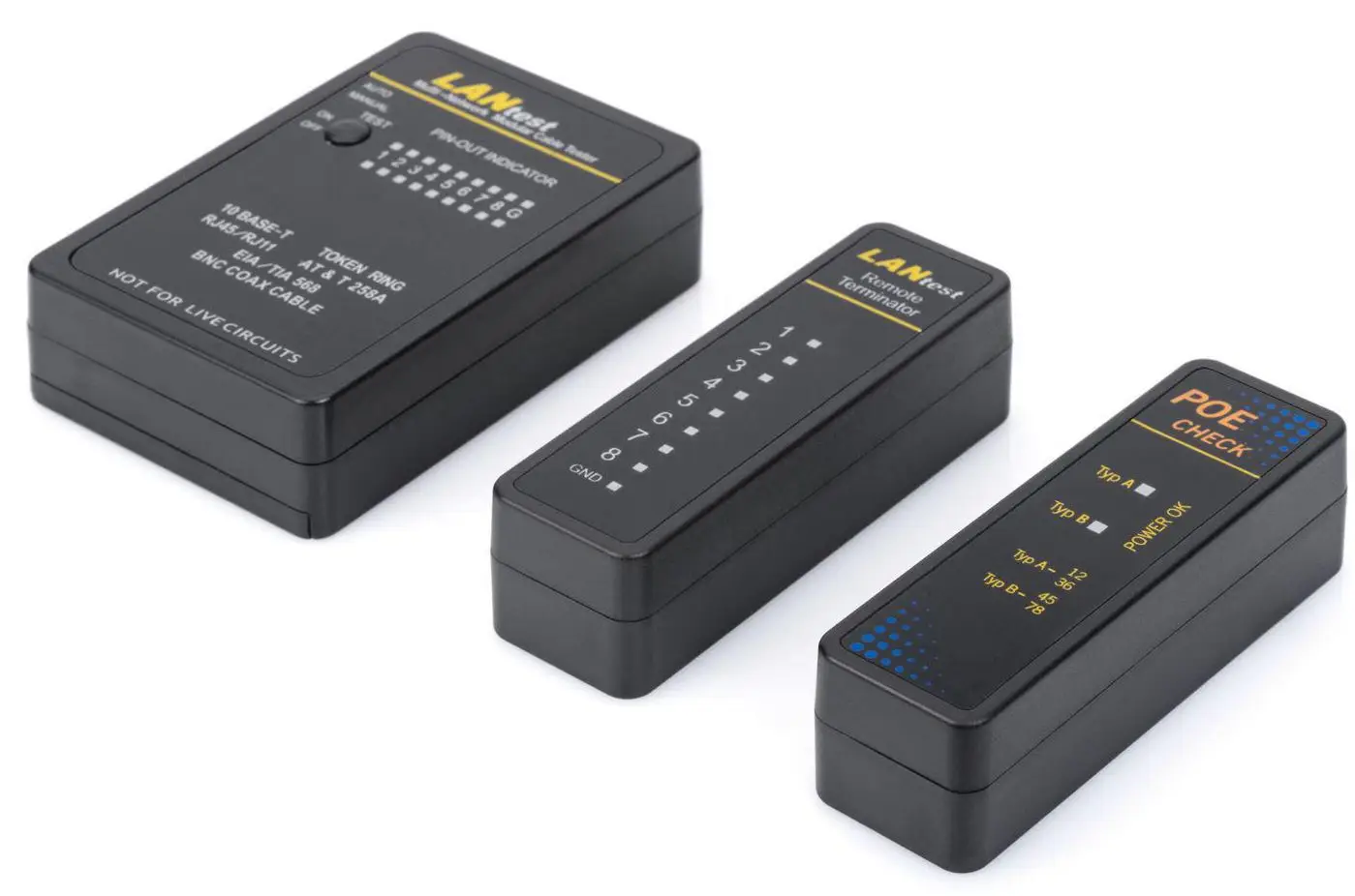 Microconnect CAB-TEST9 Ağ Kablosu Test Cihazları