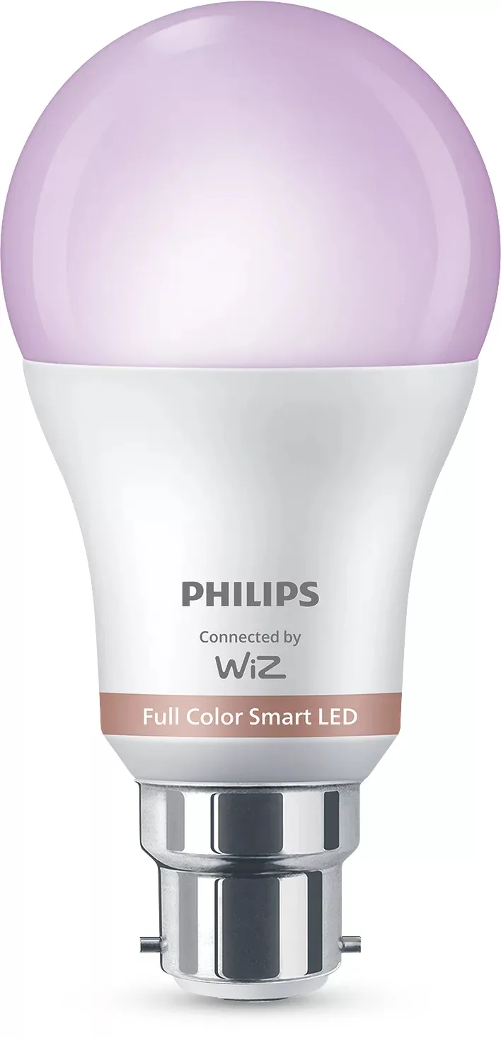 Philips by Signify Akıllı LED RGB A60 Ampul, B22 Taban, 806 lm, 2'li Paket 8720169171084 Akıllı Aydınlatm