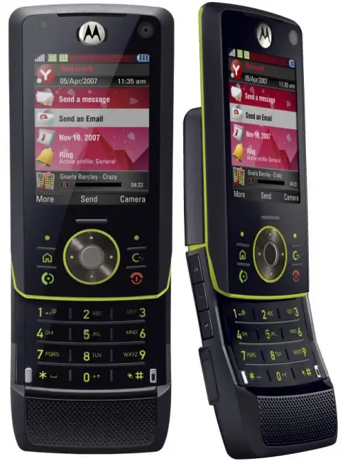 Motorola MOTORIZR Z8 1030 mAh MOT1041035 Siyah Akıllı Telefon