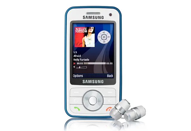 Samsung i450 Dark Blue SGH-I450ABA Mavi Akıllı Telefon