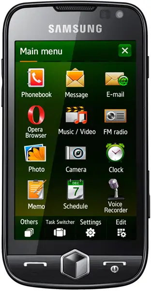 Samsung GT-I8000 1500 mAh GT-I8000KKA Siyah Akıllı Telefon