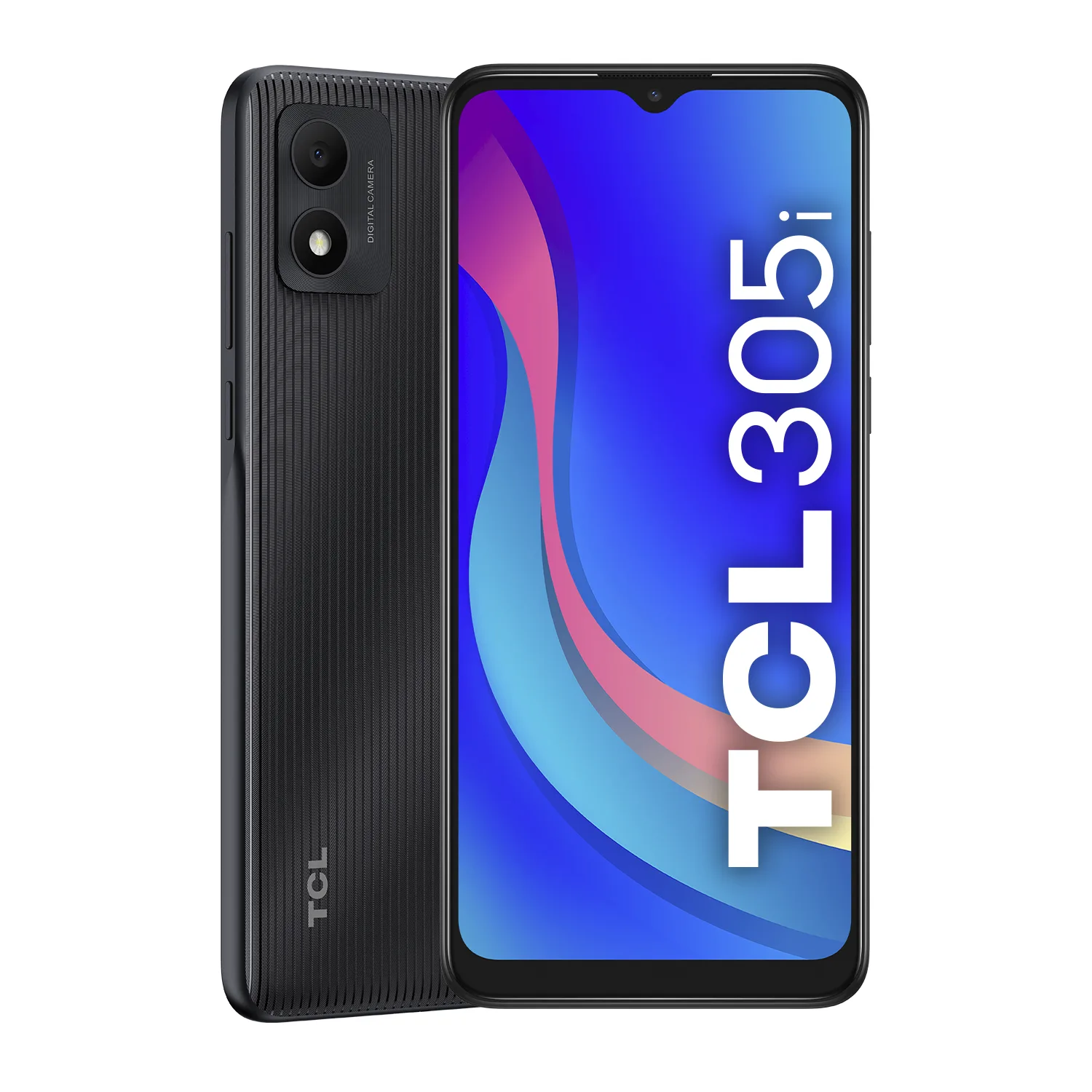 TCL 305i 5164D1-2ALCWE12 64 GB 2 GB RAM Siyah Akıllı Telefon