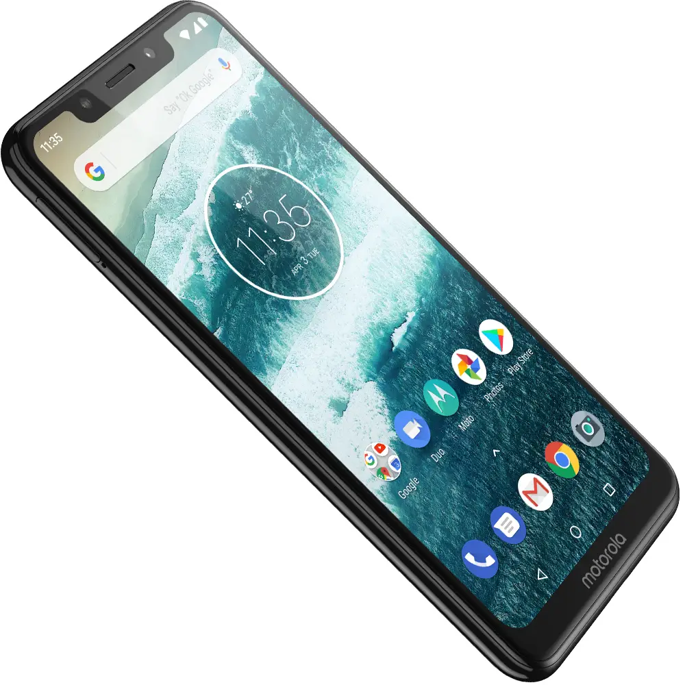 Motorola One 4 GB PADE0001MX 64 GB 4 GB RAM Siyah Akıllı Telefon Thumbnail 2
