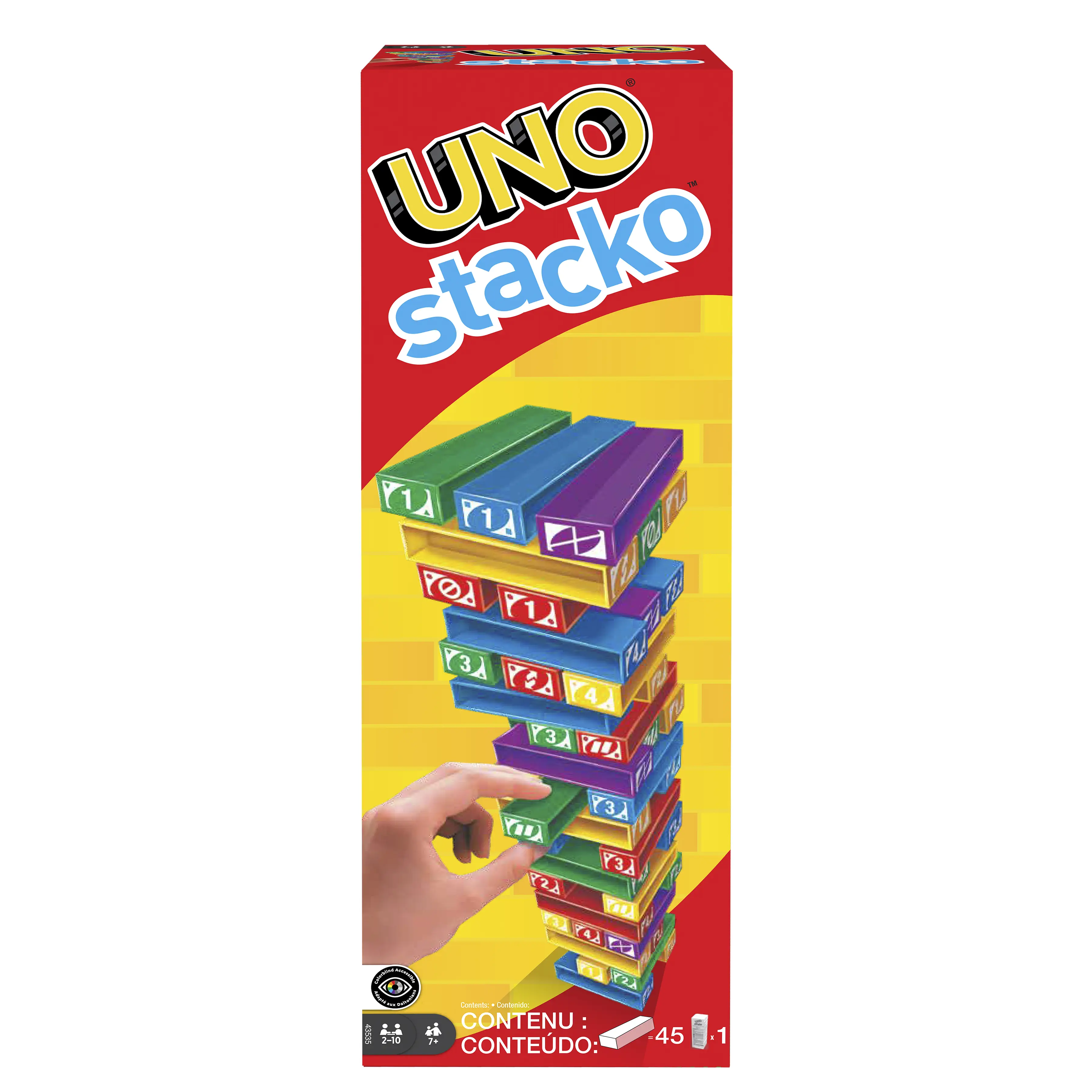 Mattel UNO Stacko 43535 Aktif ve Beceri Oyuncakları