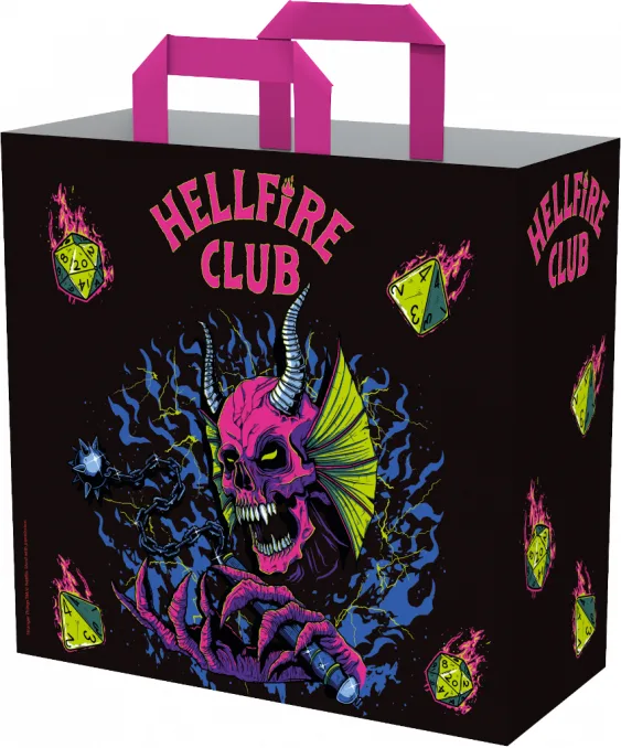 Konix Sac cabas Hellfire Club - Stranger Things Alışveriş Torbaları