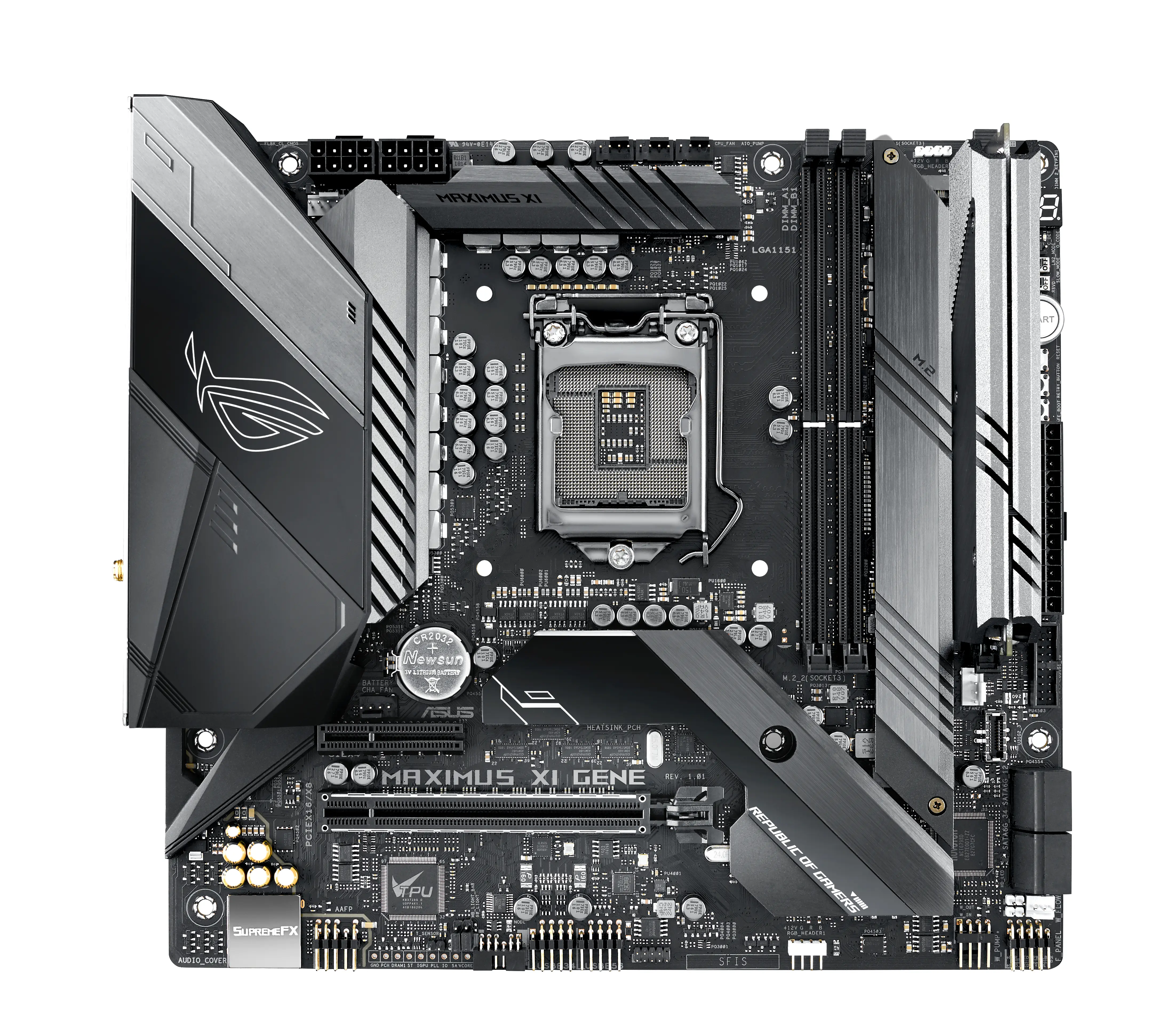 ASUS ROG MAXIMUS XI GENE 90MB10E0-M0EAY0 LGA1151 2x DDR4 2x M.2 Micro-ATX Anakart Thumbnail 12